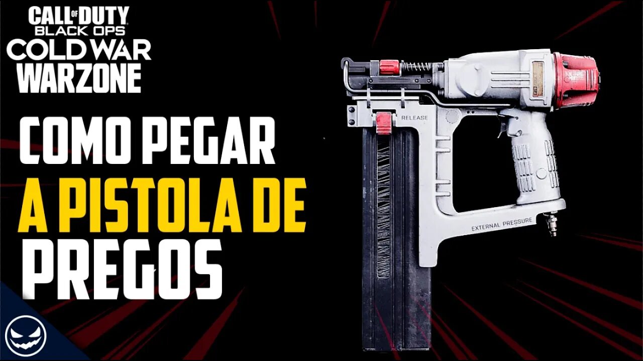 COMO PEGAR A NOVA ARMA PISTOLA DE PREGOS NO COLD WAR WARZONE