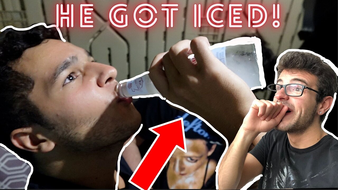 HE GOT ICED!