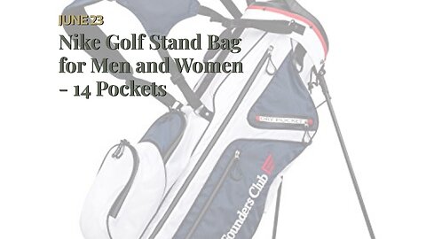 Nike Golf Stand Bag for Men and Women - 14 Pockets