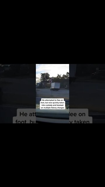 A man was arrested by police in #Florida after a multi county crime spree and a high speed chase in