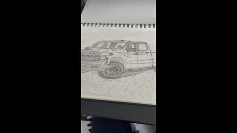 2019 Chevrolet Silverado Custom Trail Boss Drawing