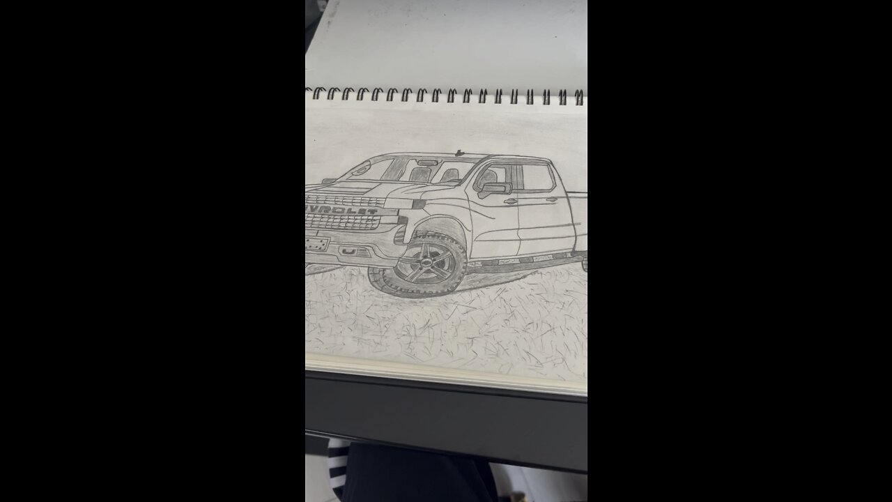 2019 Chevrolet Silverado Custom Trail Boss Drawing