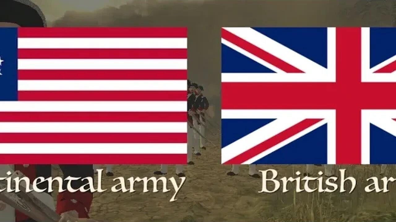 CONTINENTAL ARMY VS BRITIS ARMY