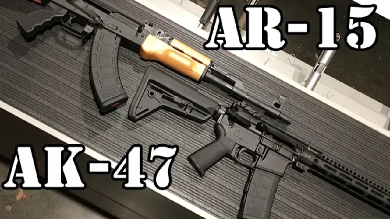 AR-15 vs AK-47... Guns Decoded