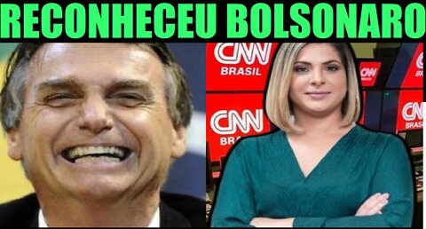 DANIELA LIMA DA CNN BRASIL RECONHECE POPULARIDADE DE BOLSONARO E MIRIAM LEITÃO CHORA