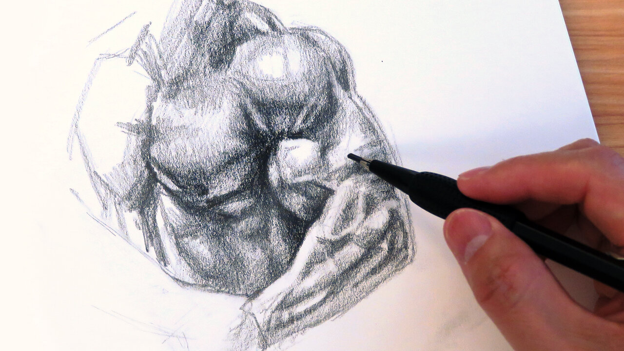 How to Draw and Shade Muscle Anatomy