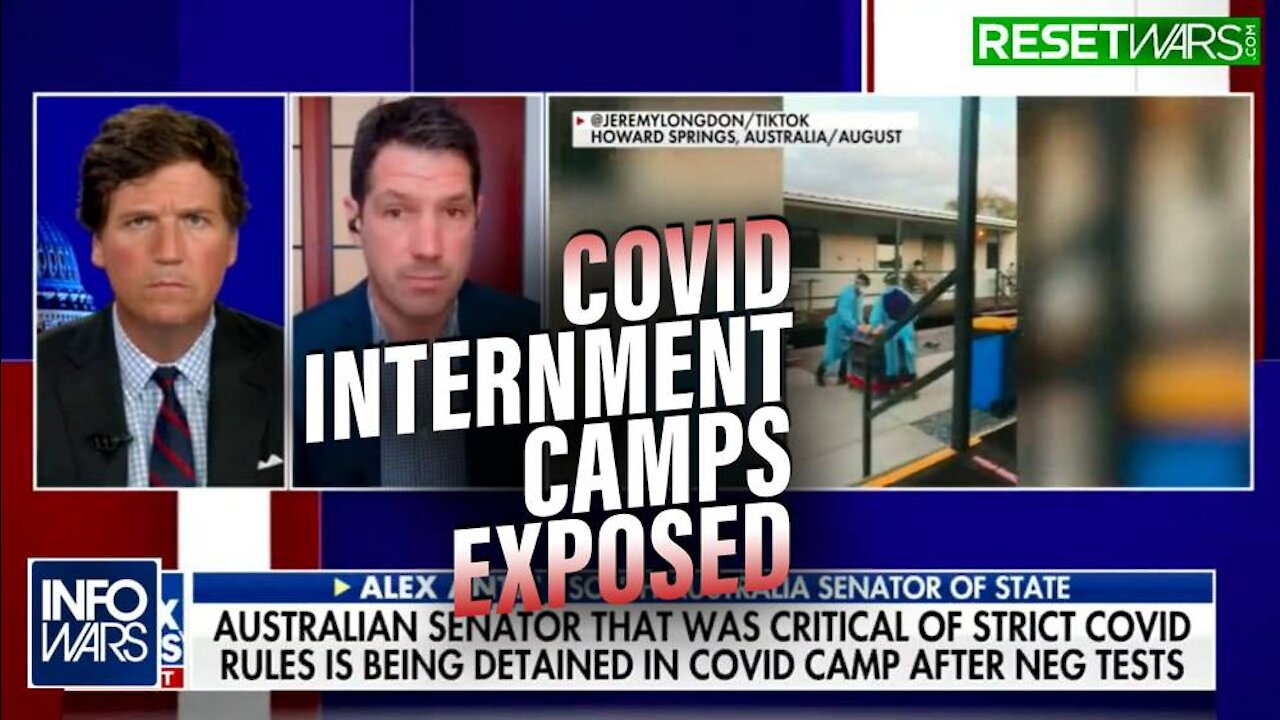 Australian Official Exposes COVID Internment Camps on Tucker Carlson