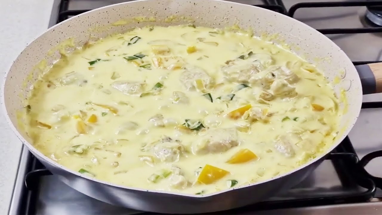 Chicken Breast new way how to cook ! Very easy and delicious Creamy Chicken