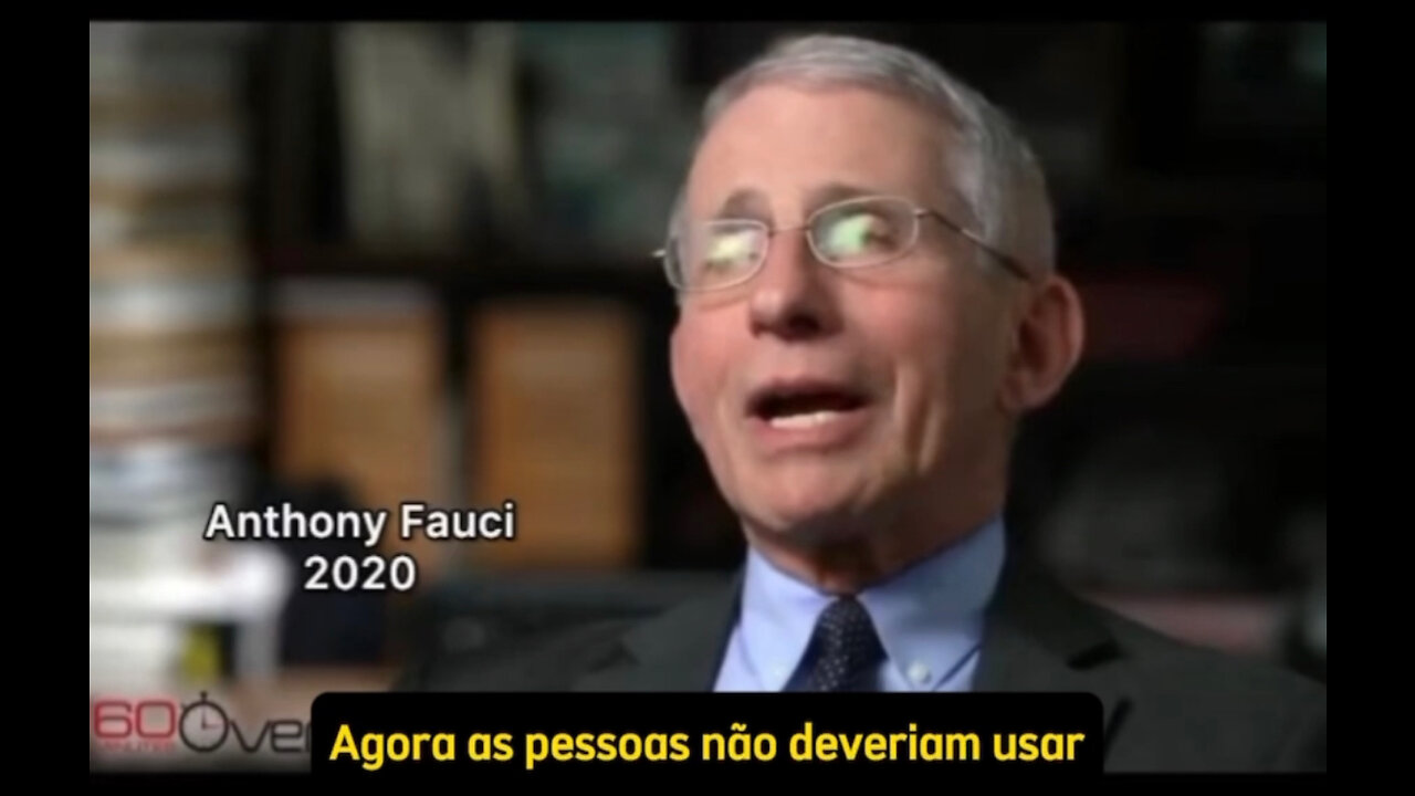 Autoridade que condenava o uso de máscaras passou a defendê-las