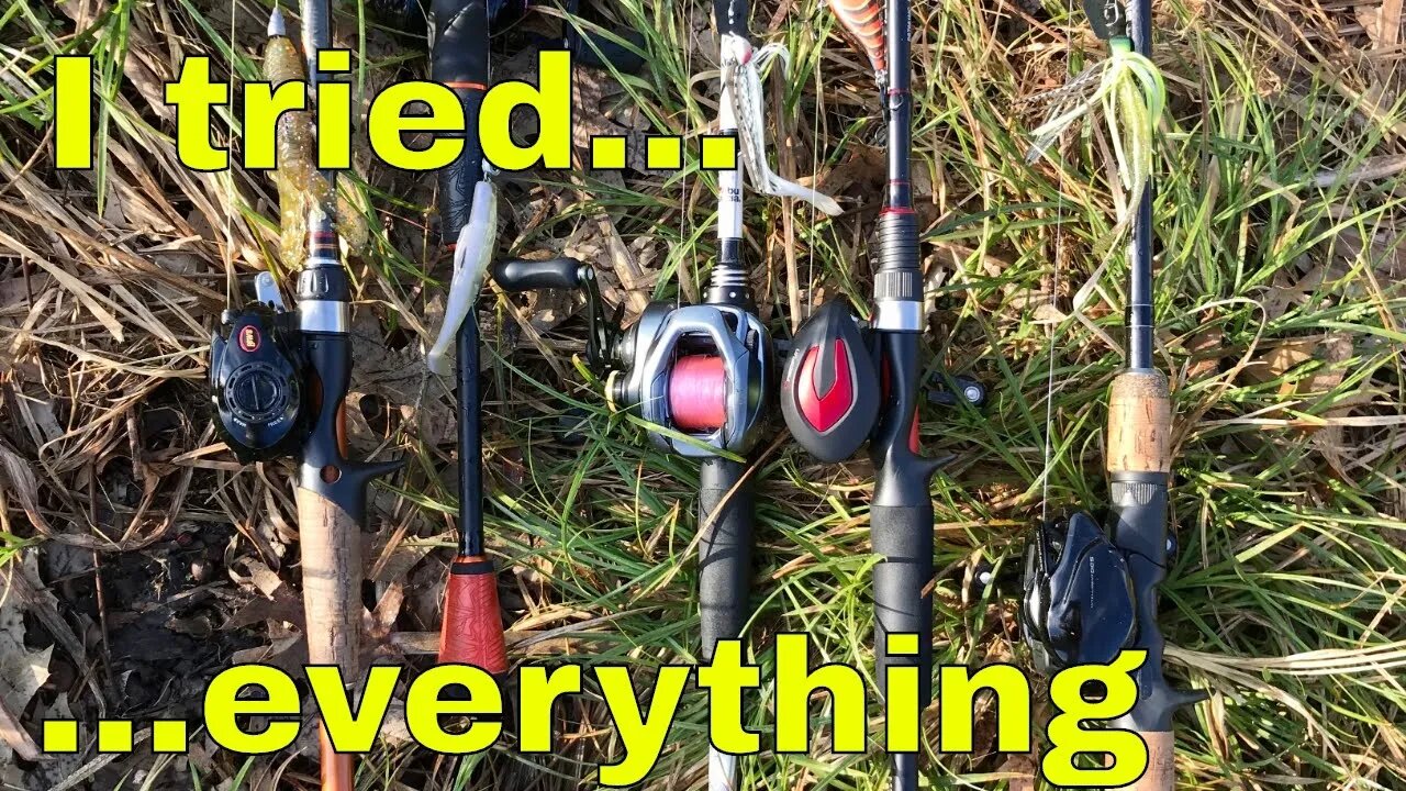 Every Spring Lure but the Kitchen Sink...Spring bass fishing (Jackhammer, OneKnocker, Swimbaits)