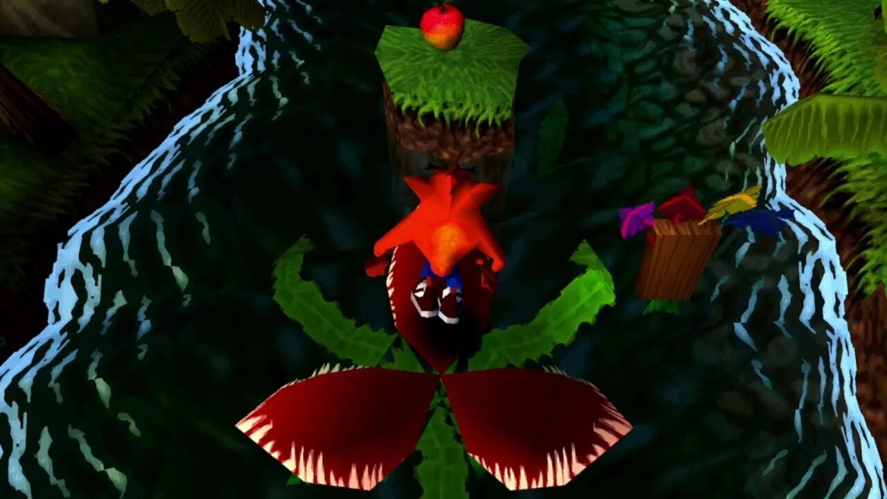 Crash Bandicoot, but if I die the video ends