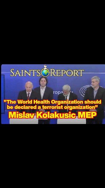 2717. ⚠️ CIVILIZATION WARNING ⚠️ (Globalist🌐WHO Division) ⏳