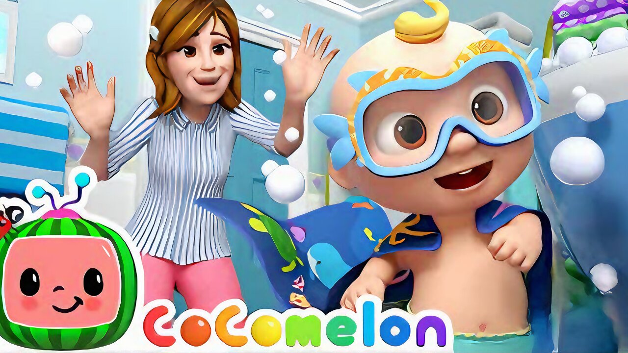 Fast Little Fishy Bath Time! 🐟 | CoComelon & Kids Songs