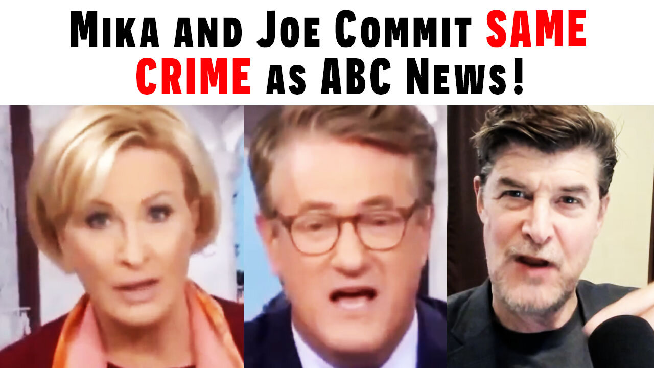 Mika And Joe Commit SAME CRIME As ABC News!