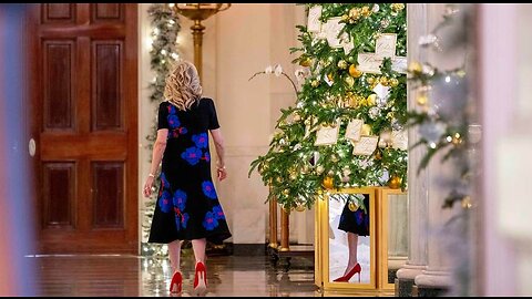 There's Something Inexcusably Missing From Jill Biden's Christmas Display