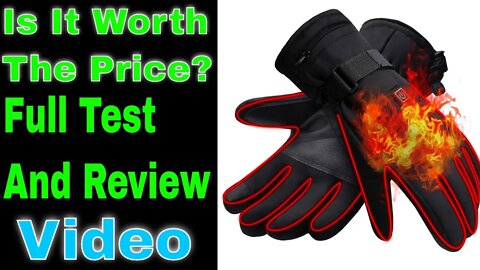 📣Autocastle Mens OR Womens Electric Heated Gloves Heating Gloves,Heat Insulated Thermal Gloves📣