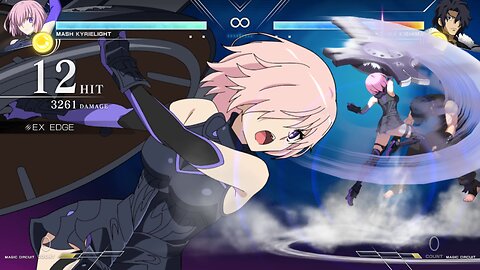 [Melty Blood Type Lumina] Who dis? Mash 2C midscreen, 1 meter