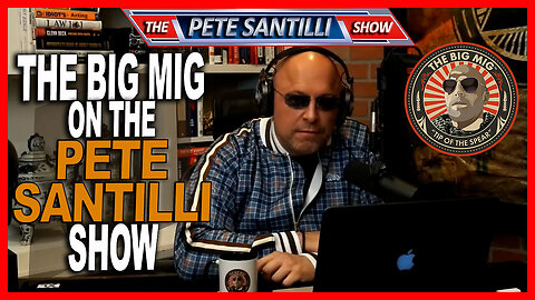 Lance "The Big Mig" Migliaccio Talks W/ Pete Santilli About the Paul Pelosi Fabricated Story | EP13