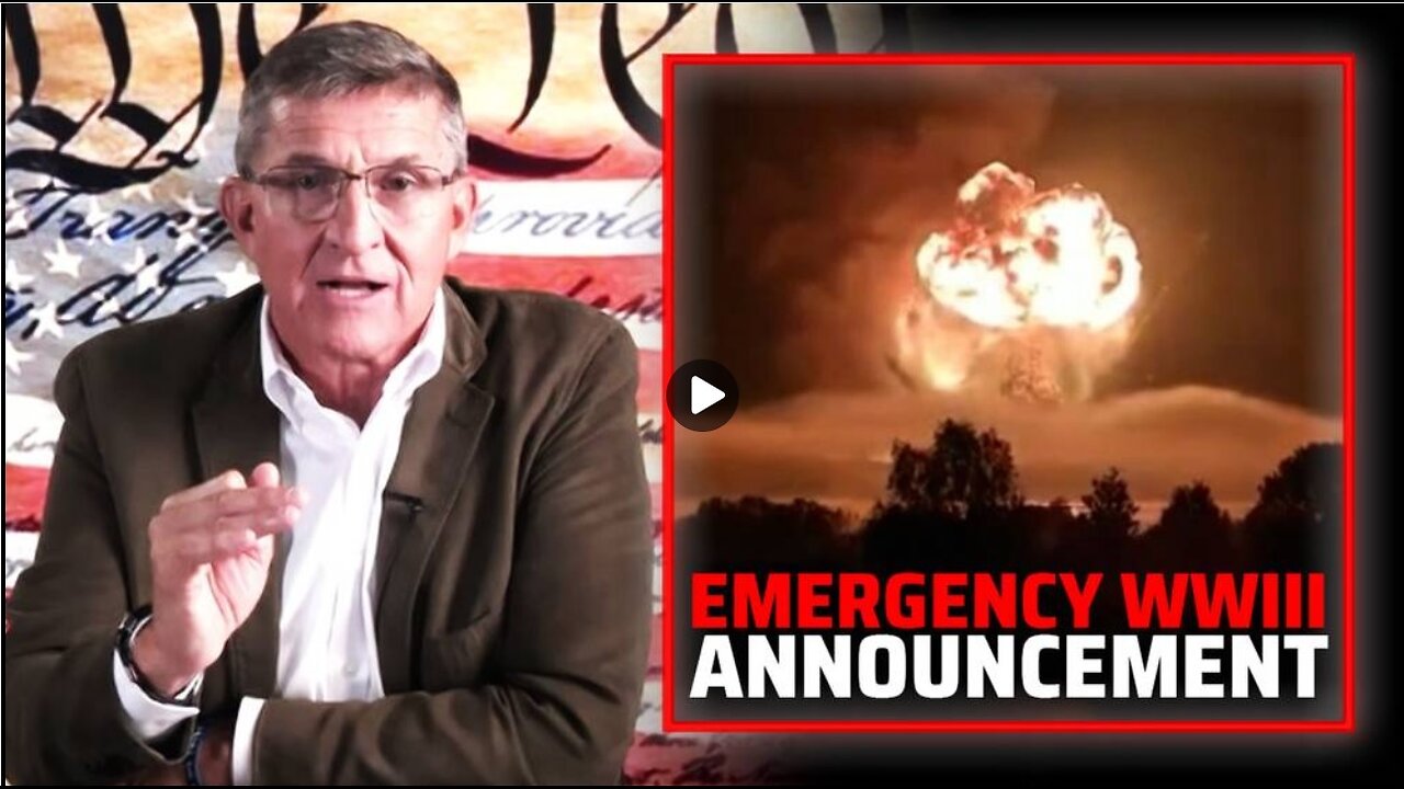 EMERGENCY WWIII ANNOUNCEMENT General Flynn Warns Biden's Bombing Of Russia