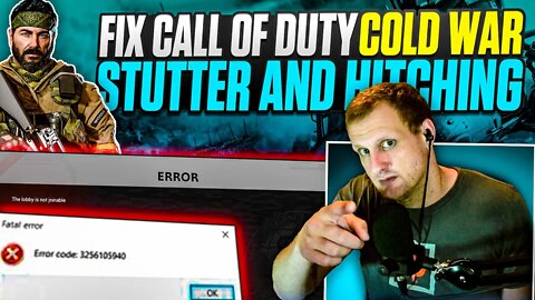 Fix Call of Duty Black Ops Cold War Stutter and Hitching