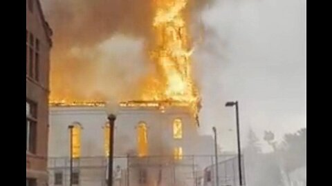 Lightning Sets Fire On Massachusetts Church After Celebrating Pride🏳️‍🌈Month