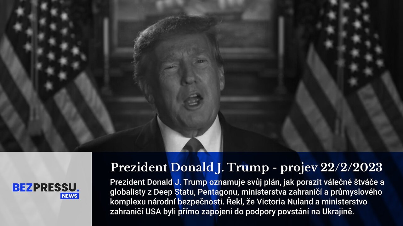 Prezident Donald J. Trump - projev 22/2/2023