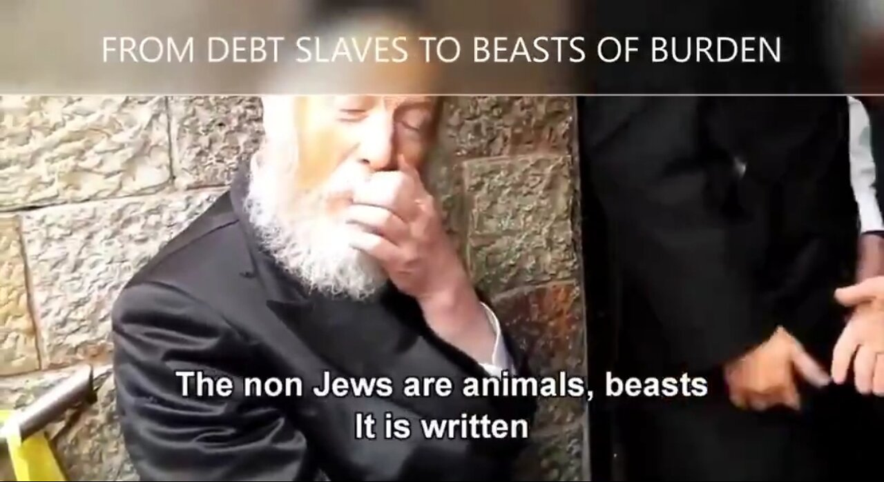 THE JEW CRIES OUT IN PAIN AS HE STRIKES YOU ✡️