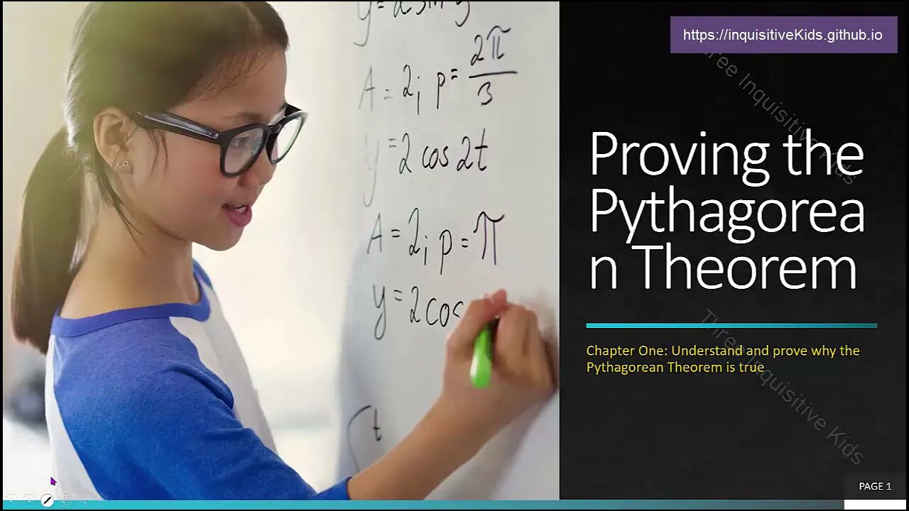 8th Grade Math Lessons | Unit 1 | Proof - Pythagorean Theorem | Lesson 1.2 | Three Inquisitive Kids