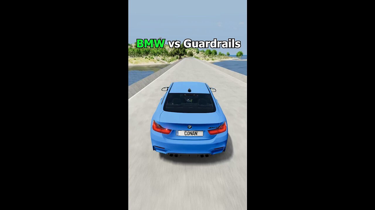 Cars vs gaurdrails