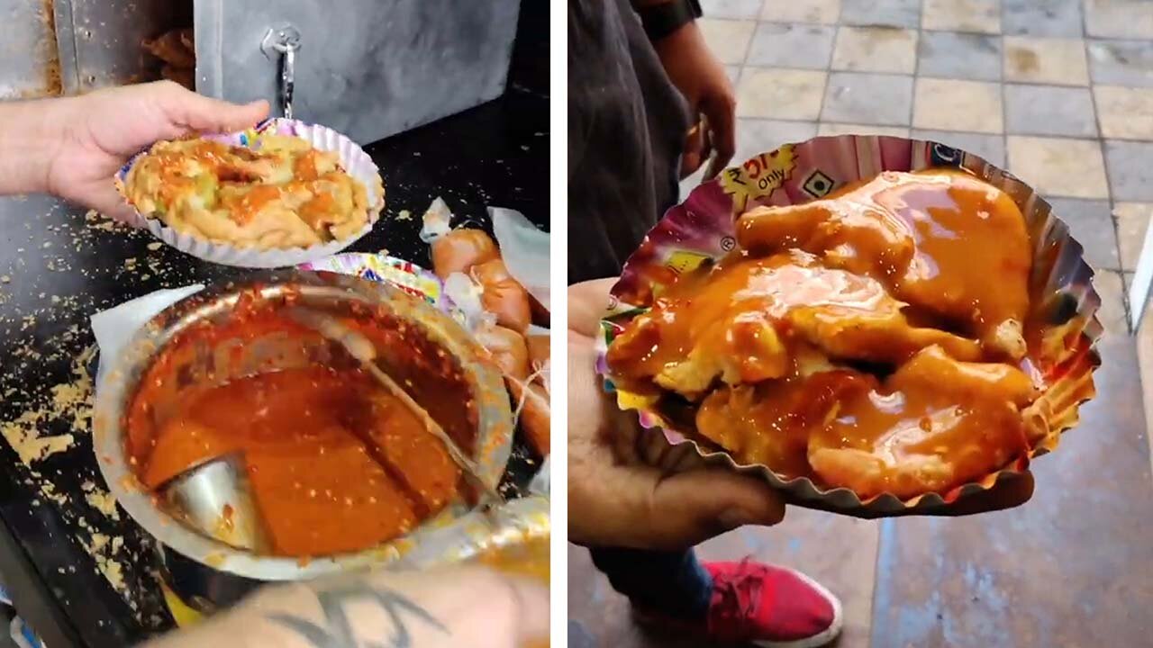 Rajkot's Famous Ghughra Chaat 🤩 Indian Street Food