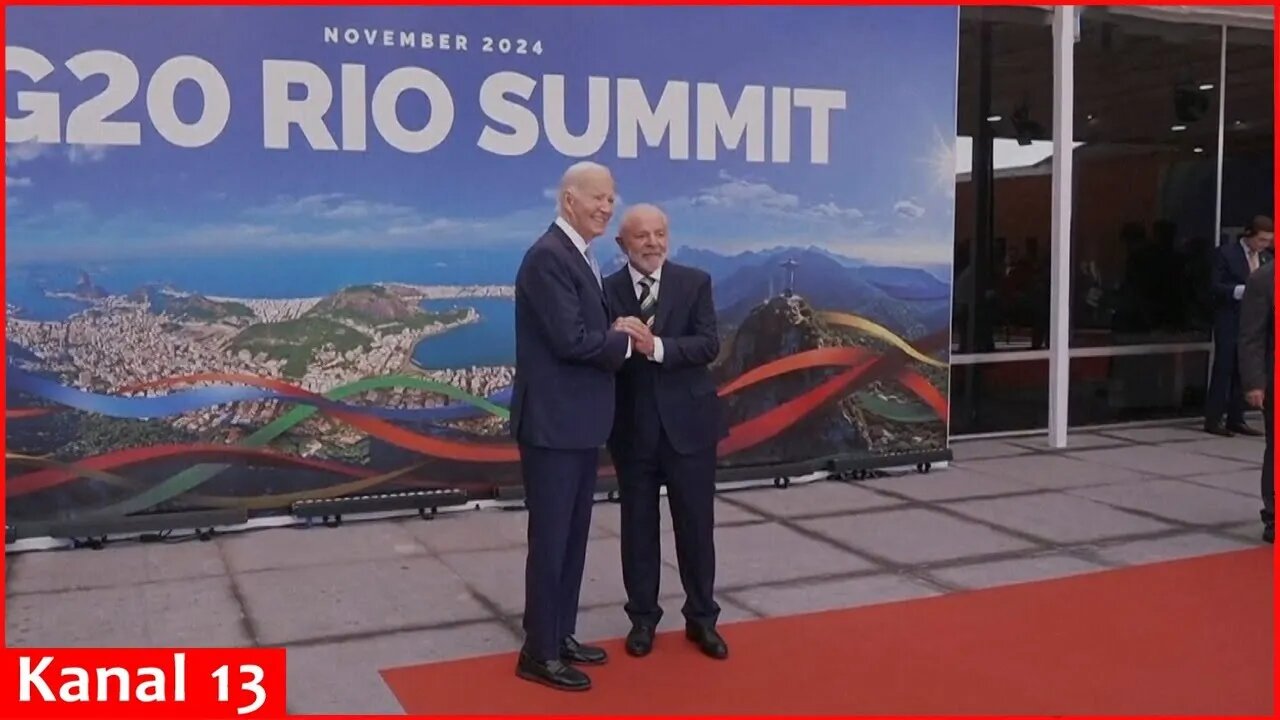 Joe Biden, Xi Jinping and Emmanuel Macron arrive at G20 summit in Rio de Janeiro