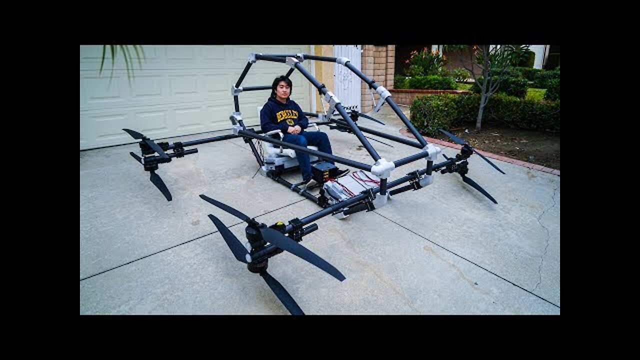 I built a flying car! (eVTOL)