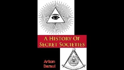 A History Of Secret Societies By Arkon Daraul