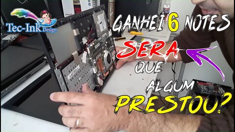 Ganhei 1 PC Será Que Presta? Na Verdade Foram 6 Notes Que Clientes Me Deram. Será Que Algum Deu Bom?