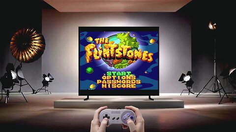 The Flinstones - Super Nintendo / Super Famicom