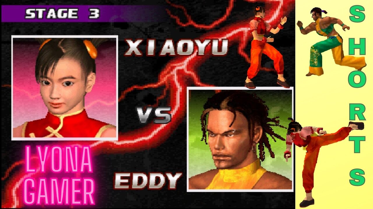 🎮Tekken 3 - Arcade - Xiaoyu Vs Eddy 🥰 #shorts #ShortsNoBrasil #viral #tekken #ShortsVideos