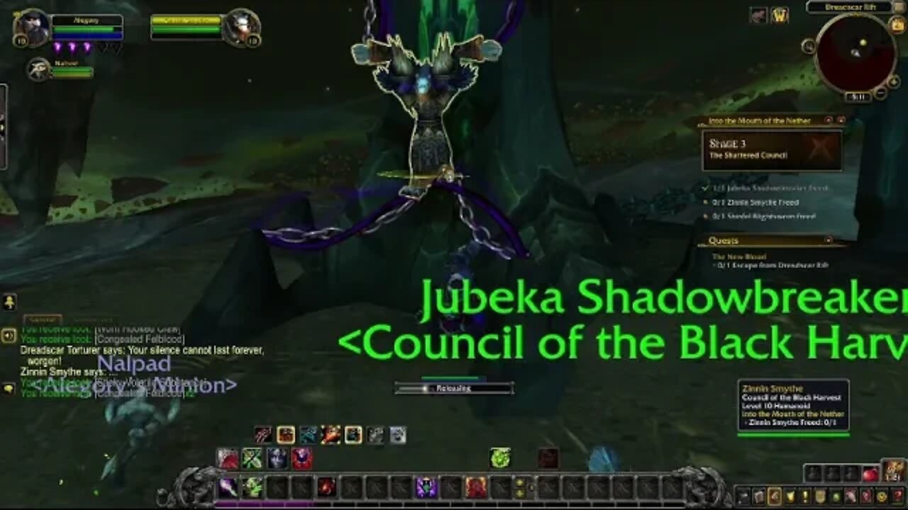 World of Warcraft: Warlock Order Hall: Ulthalesh, the Deadwind Harvester