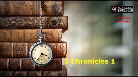 2 Chronicles 1 - Solomon Asks for Wisdom