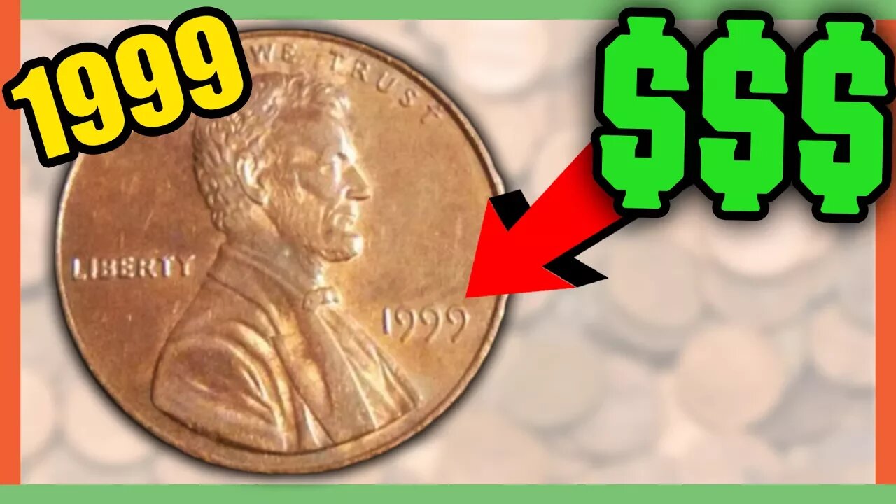 RARE PENNIES WORTH MONEY - PENNY ERRORS 1999 WIDE AM PENNY!!