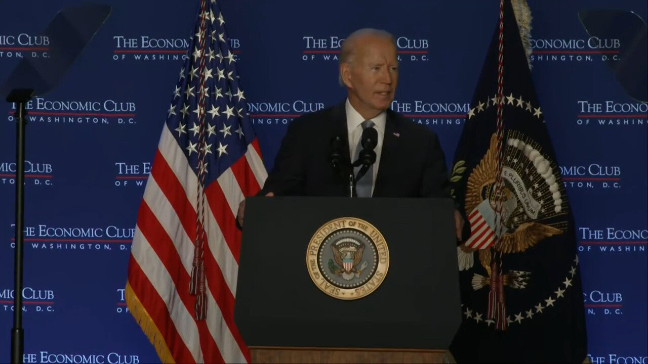 Biden Says 'I've Never Once Spoken To The Chairman Of The Fed,' Despite May 2022 Meeting