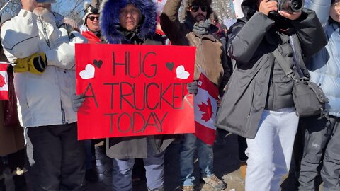 Hug a Trucker