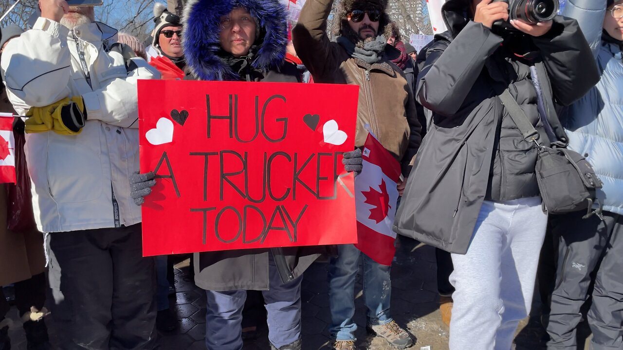 Hug a Trucker