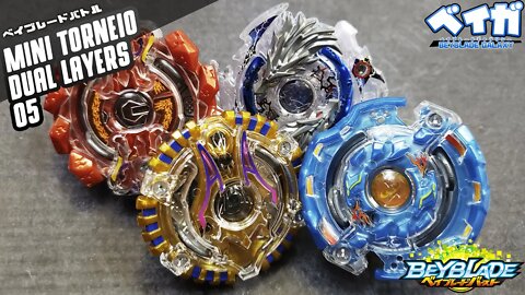 Mini torneio de DUAL LAYERS - Parte 5 - Beyblade Burst ベイブレードバースト