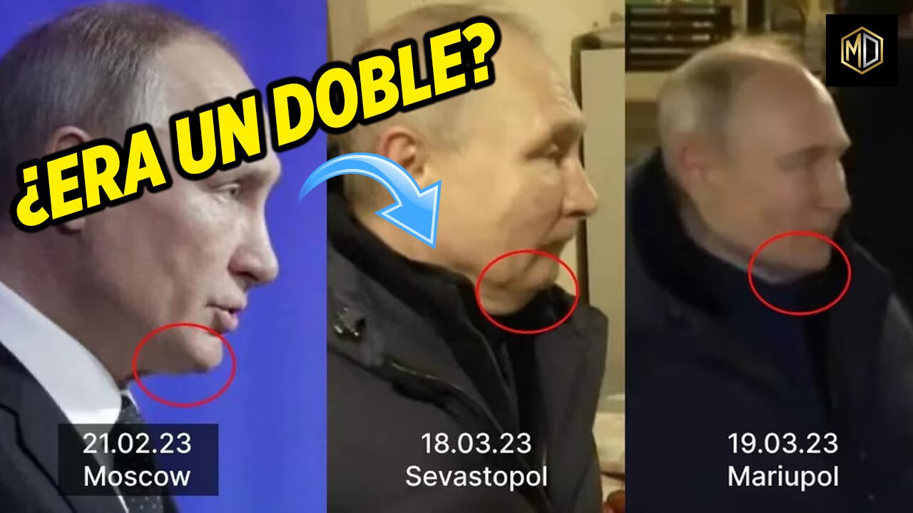 🚨 ¿Putin tiene un DOBLE? 🧐 Ucrania acusa que un DOBLE de Putin fue a Mariupol
