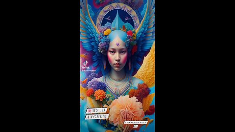 🌸My AI ANGEL🕊️#ai #art #angel #fyp #viral