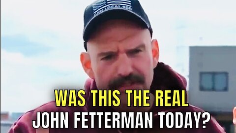 Did somebody coach Fetterman’s Body Double to be THIS INCOHERENT Today?