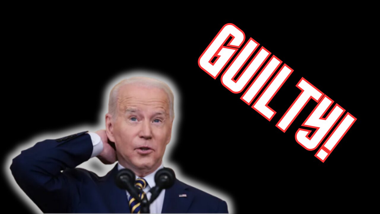 FBI Docs Say Biden Is Guilty, Trump Indicted To Hide Biden's Legal Troubles