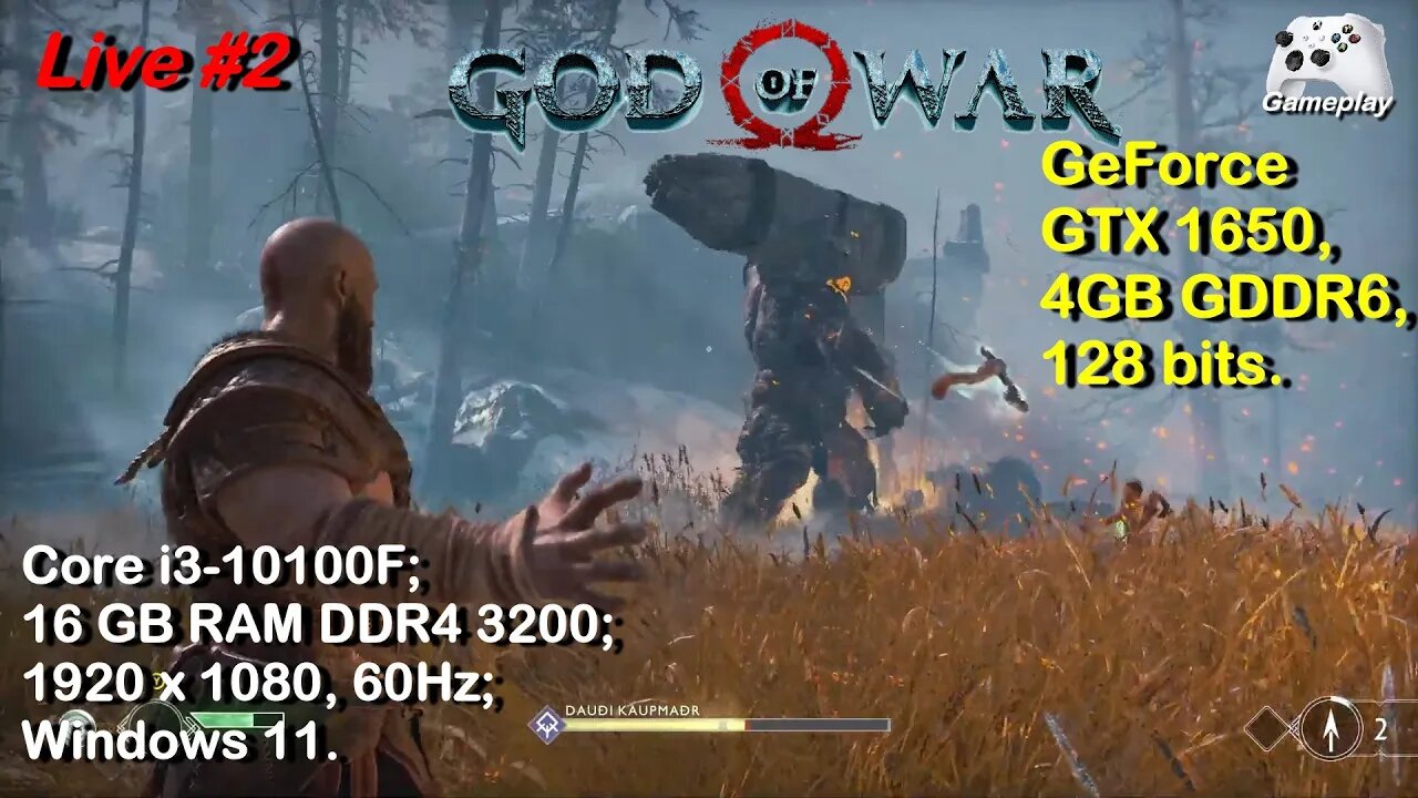 God of War (2018) (Live #2)