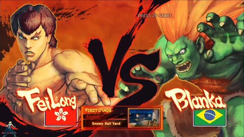 Street Fighter 4 Play As Fei Long On Ps3