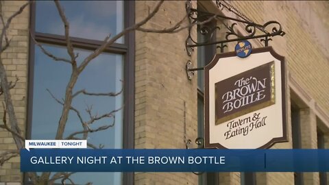 The Brown Bottle showcases local artists during gallery night